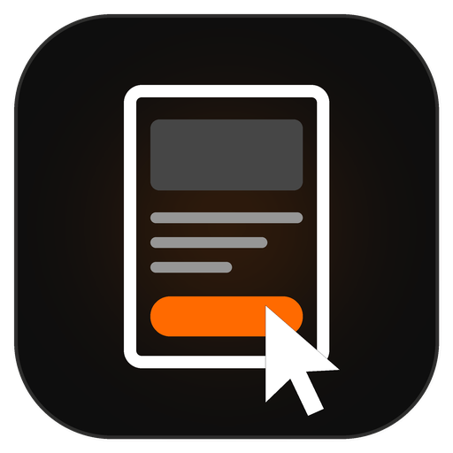 Landing pages icon